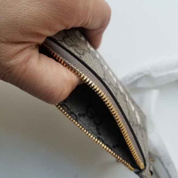 Auth Gucci Balenciaga Hacker Project Card case key ring pouch detachable strap - Picture 6 of 11